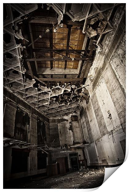 Abandoned Bank Print by Jessica Berlin