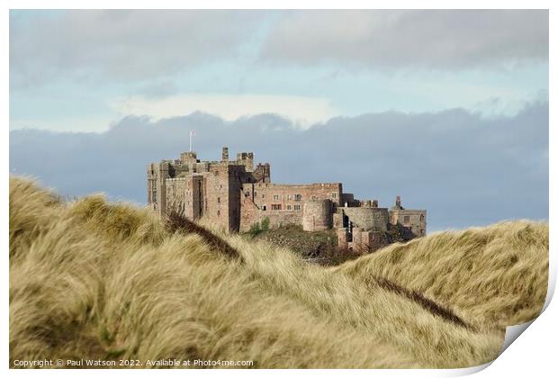 Nestled in the Dunes Print by Paul Watson
