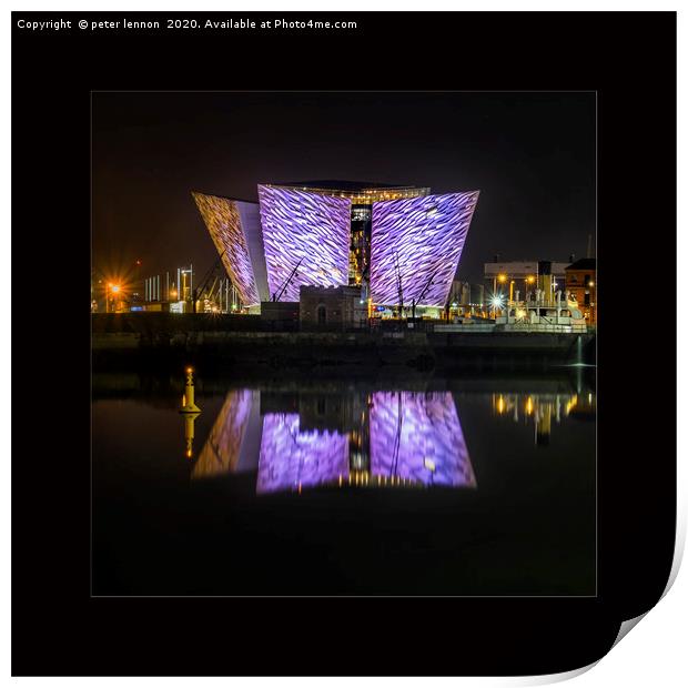 TITANIC REFLECTIONS Print by Peter Lennon