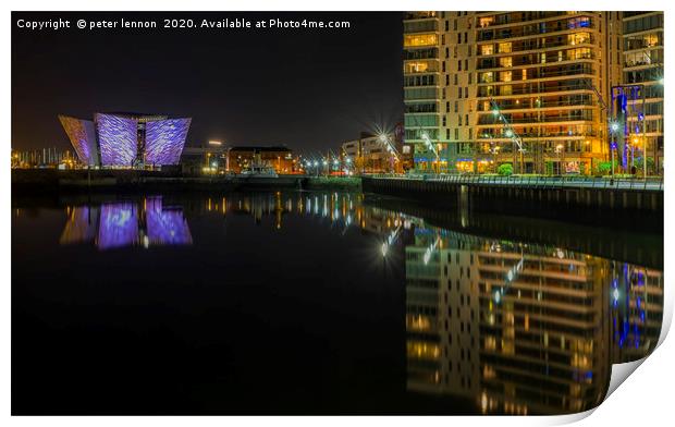 TITANIC REFLECTIONS TOO Print by Peter Lennon