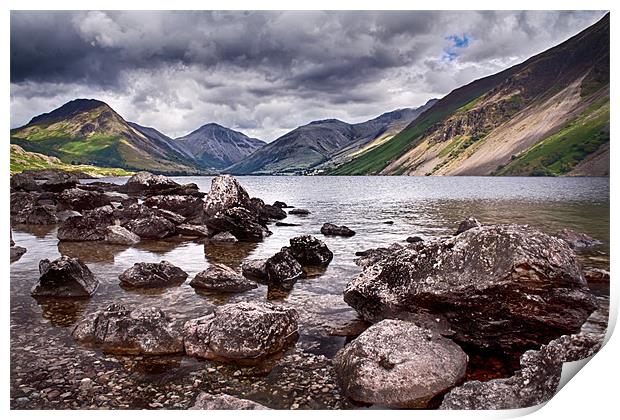 A WastWater Spot of Blue Print by Ray Nelson
