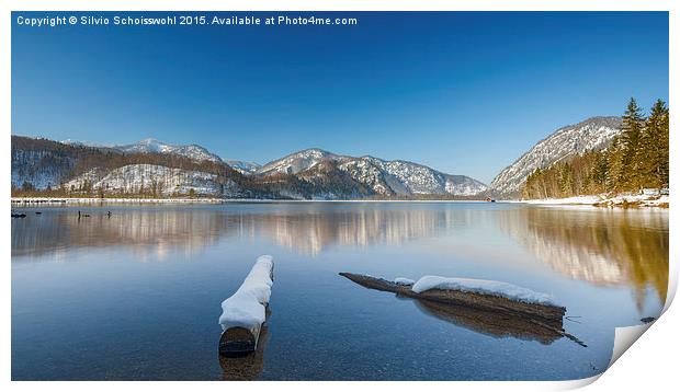  blue sky Print by Silvio Schoisswohl