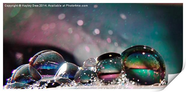  Bubble Beauty Print by Hayley Dew