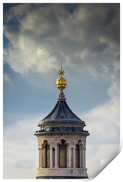 Siena Duomo Cupola Print by Andy McGarry