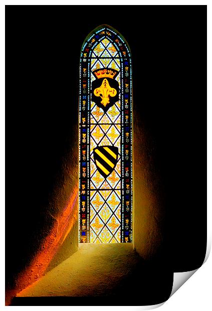 Divine Light Print by Malcolm McHugh