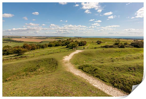 South East Gateway Print by Malcolm McHugh