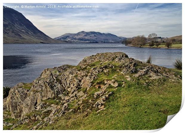 Crummock Water Lake District Print by Martyn Arnold