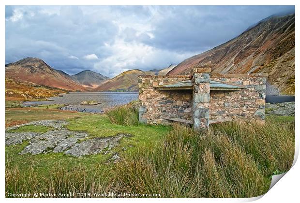 Wastwater Autumn Colour Print by Martyn Arnold