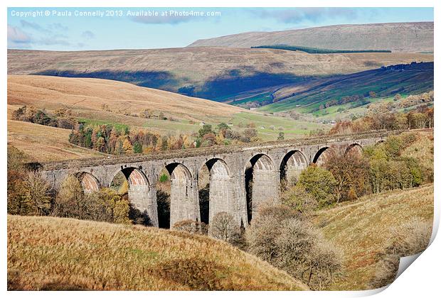 Dent Viaduct Print by Paula Connelly