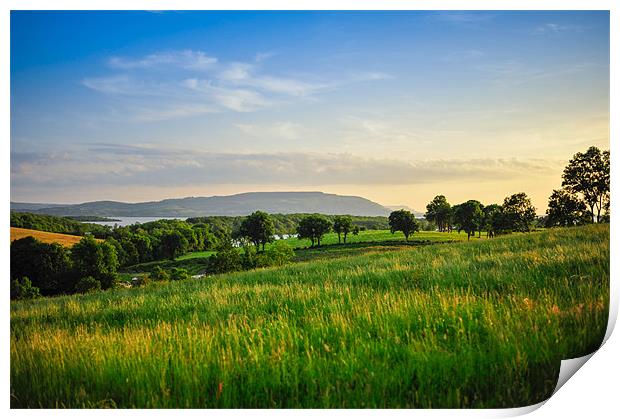 Lough Erne Print by Lindsay  Clarke