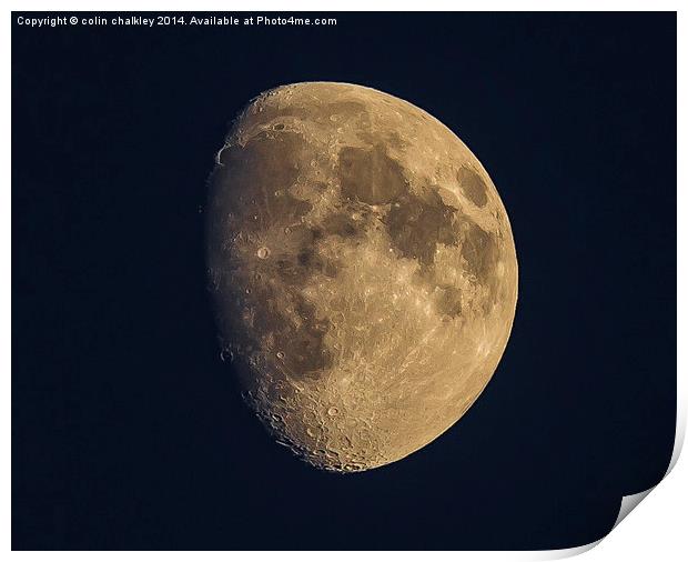 The Moon Print by colin chalkley