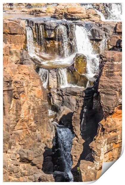 Upper Blyde River Canyon Print by colin chalkley