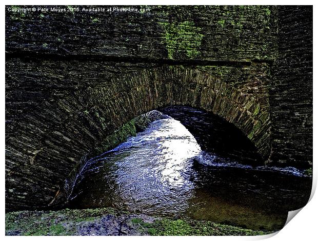  Water under the Bridge Print by Pete Moyes