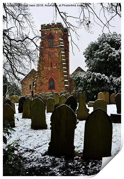  Holy Cross Church, Woodchurch, Wirral, UK  Print by Frank Irwin