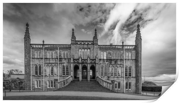 Ross Priory Front Print by Gareth Burge Photography
