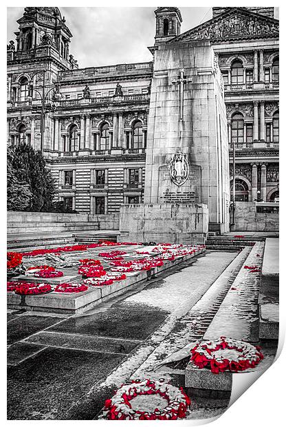 Lest We Forget Print by Gareth Burge Photography