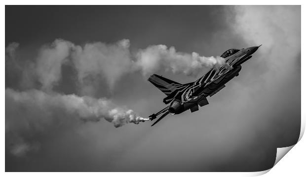 Throttle Back Print by Gareth Burge Photography
