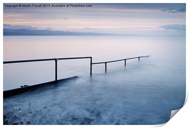  Beach at Dawn Print by Martin Parratt