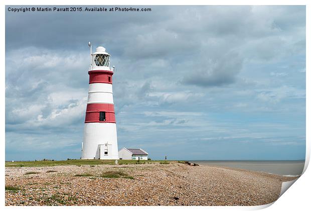 Orford Ness Lighthouse Print by Martin Parratt