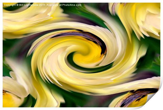  All in a Swirl Print by Bill Lighterness