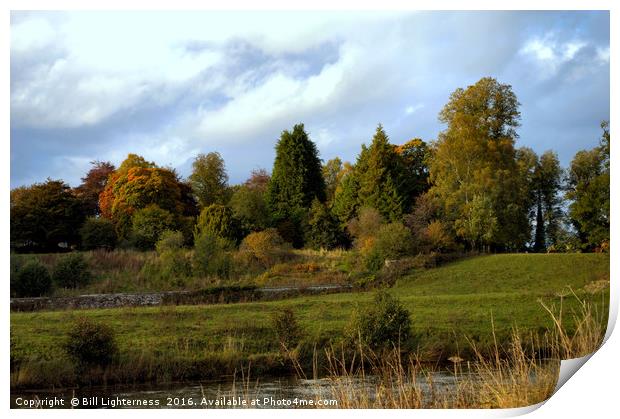 Autumn at the Clyde Valley  Print by Bill Lighterness