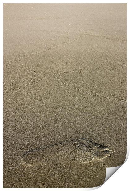 Footprint Print by Stanislovas Kairys