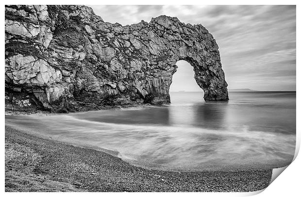 Durdle Door Print by Gail Sparks