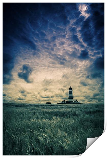 Happisburgh Lighthouse Print by Gail Sparks