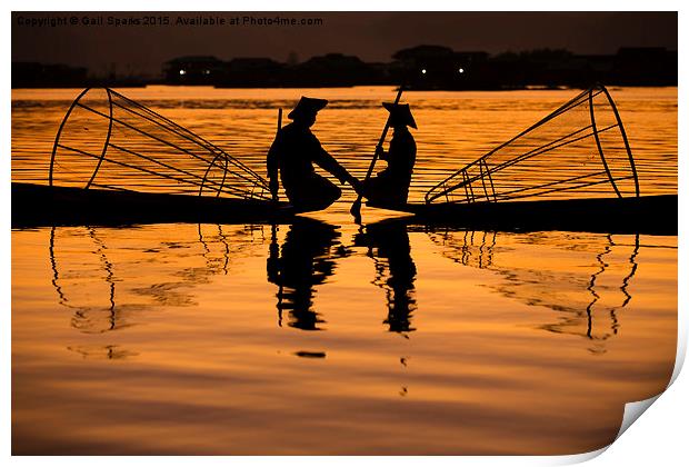  Myanmar People #5 Print by Gail Sparks