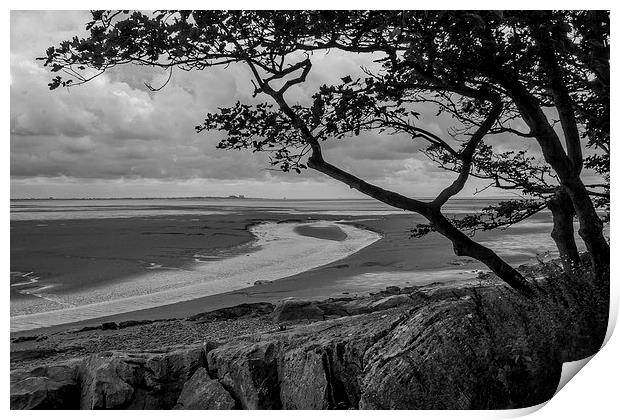 Morecambe Bay Print by Peter McCormack
