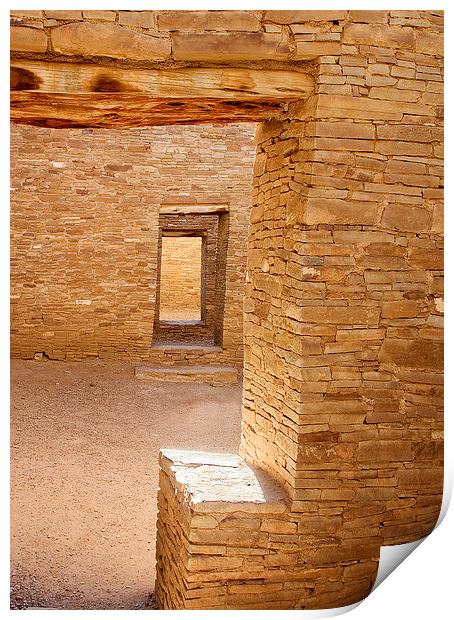 Chaco Canyon Print by Steven Ralser