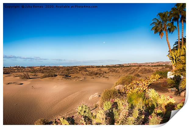 Maspalomas Dunes Print by Juha Remes