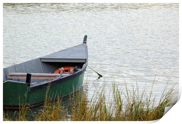 Old Wooden Boat I Cape Cod Print by Marianne Campolongo