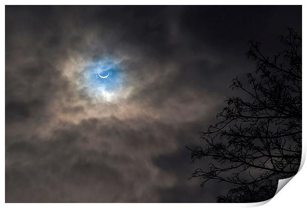  Solar Eclipse Print by john joyce