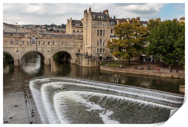 Pulteney Bridge by Day Print by Wendy Williams CPAGB