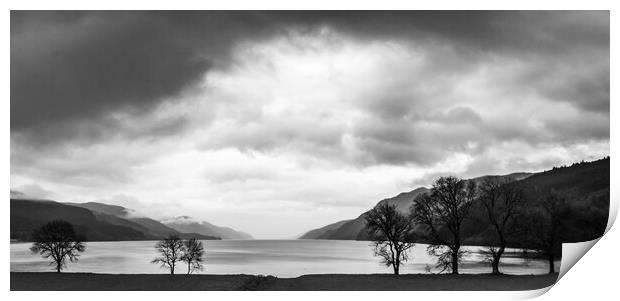 Serene Loch Ness View Print by Wendy Williams CPAGB
