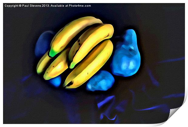 Bananas Print by Paul Stevens