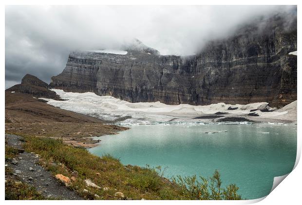 Grinnell Glacier - Expiration Date 2030 Print by Belinda Greb