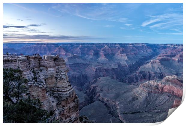 Early Evening at the Grand Canyon No. 1 Print by Belinda Greb