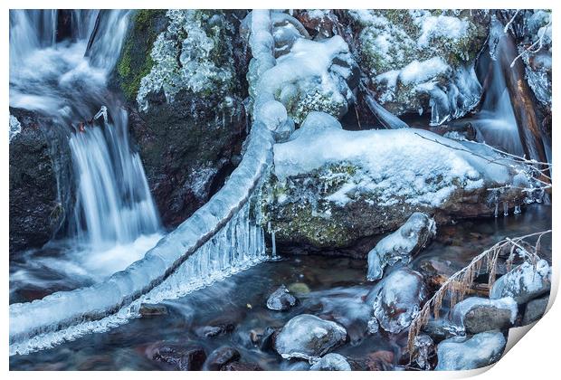 Ice and Water, No. 4 Print by Belinda Greb