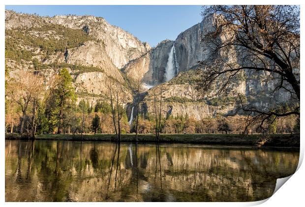Yosemite Falls on View Print by Belinda Greb