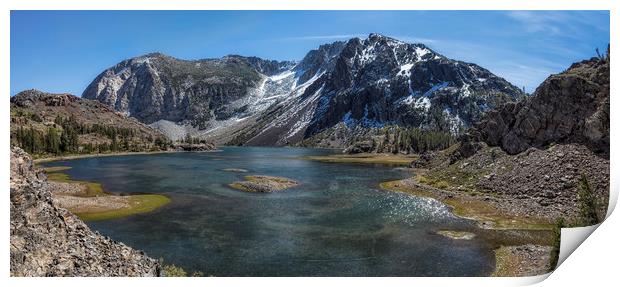 Ellery Lake Print by Belinda Greb