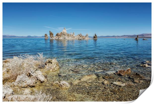 Mono Lake Tufa, No. 2 Print by Belinda Greb