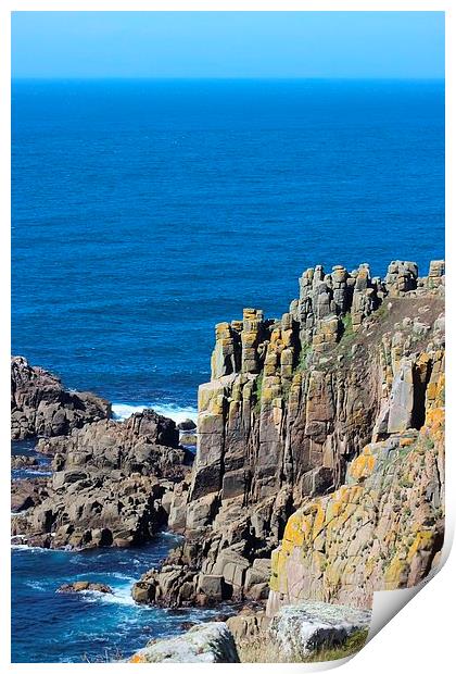 Lands End Print by Richard Cruttwell