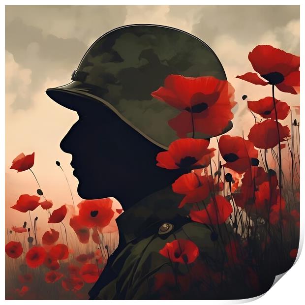 Lest We Forget Print by Scott Anderson