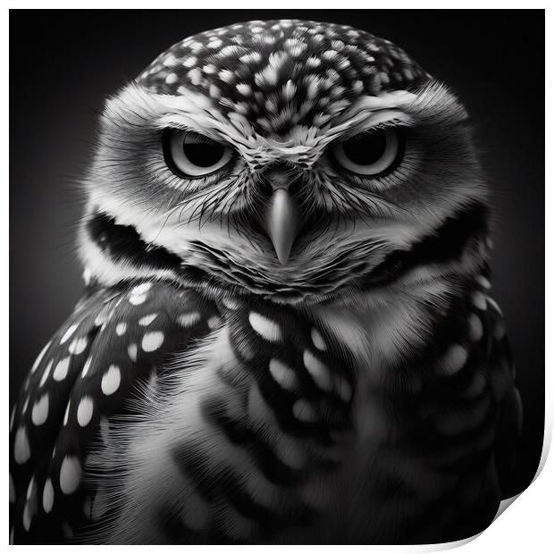 Burrowing Owl Print by Scott Anderson
