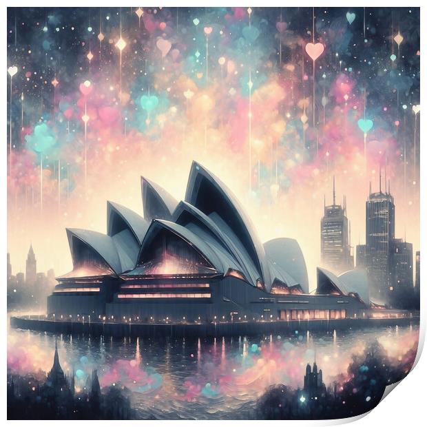 Sydney Opera House Print by Scott Anderson