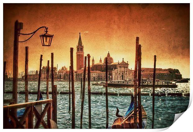Venice Lagoon, Italy Print by Scott Anderson
