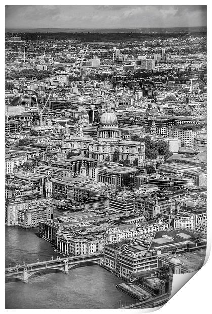 London and St Pauls Print by Scott Anderson