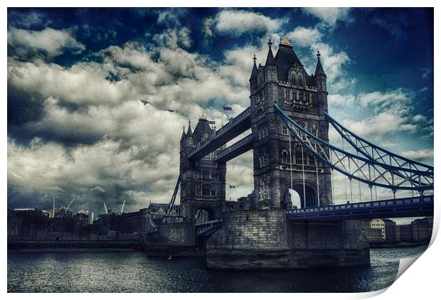 Tower Bridge Print by Scott Anderson